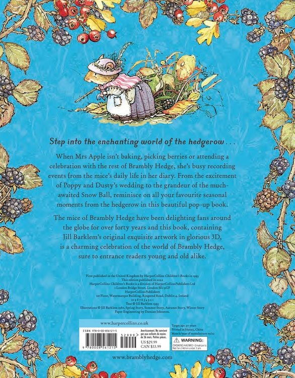 Produktbild: The Brambly Hedge Pop-Up Book