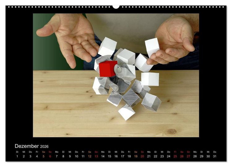 Produktbild: optische T&auml;uschungen 2026 (hochwertiger Premium Wandkalender 2026 DIN A2 quer), Kunstdruck in Hochglanz