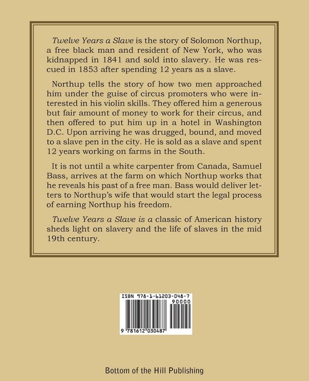 Produktbild: Twelve Years a Slave