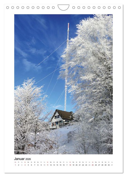 Produktbild: Werra-Mei&szlig;ner-Kreis (Wandkalender 2026 DIN A4 hoch), CALVENDO Monatskalender