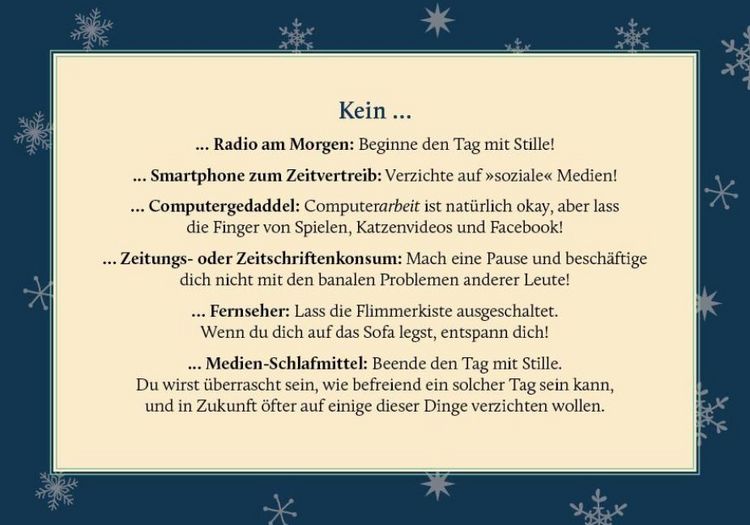 Produktbild: Achtsame Adventszeit. Hardcover-Ausgabe