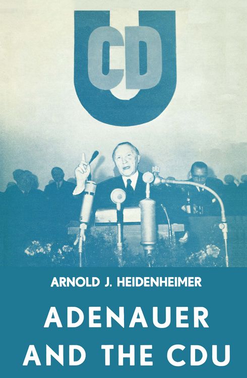 Produktbild: Adenauer and the CDU
