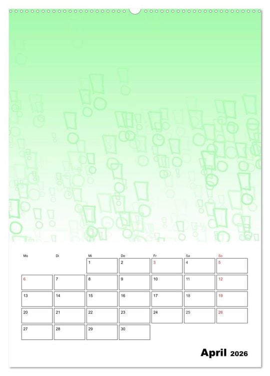 Produktbild: ERINNERUNGEN Zum Selberbasteln (Wandkalender 2026 DIN A2 hoch), CALVENDO Monatskalender