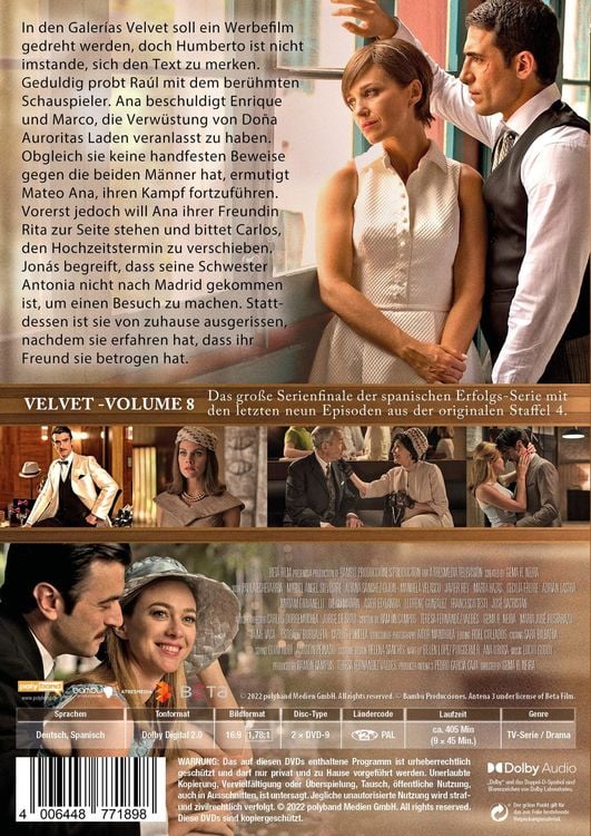 Velvet - Volume 8 - Das finale Volume [2 DVDs]