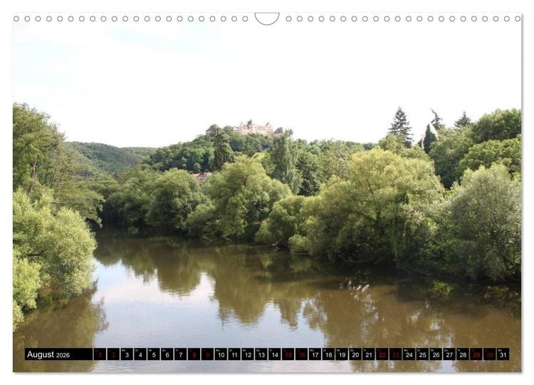Produktbild: Die Nahe - der "Wilde Fluss" der Kelten (Wandkalender 2026 DIN A3 quer), CALVENDO Monatskalender