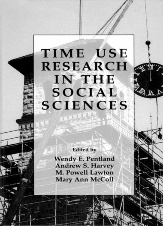 Produktbild: Time Use Research in the Social Sciences
