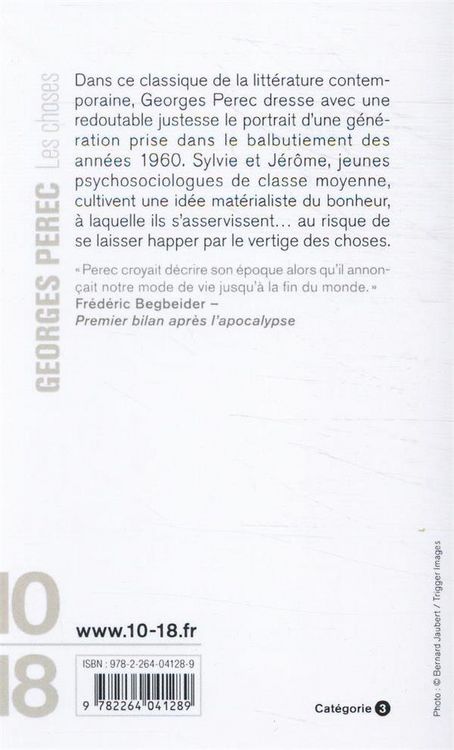 Produktbild: Les choses