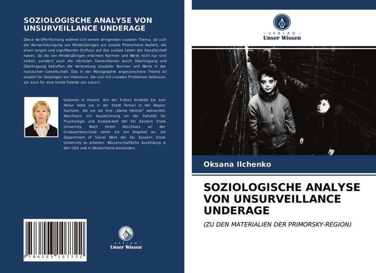 Produktbild: SOZIOLOGISCHE ANALYSE VON UNSURVEILLANCE UNDERAGE