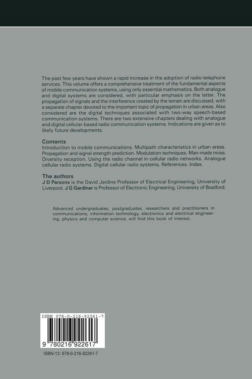 Produktbild: Mobile Communication Systems