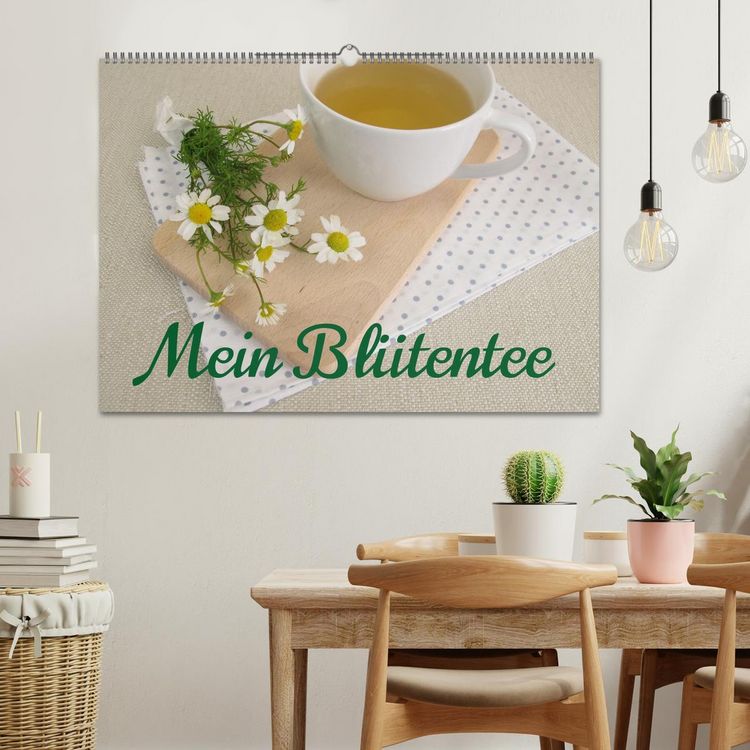 Produktbild: Mein Bl&uuml;tentee (Wandkalender 2026 DIN A2 quer), CALVENDO Monatskalender