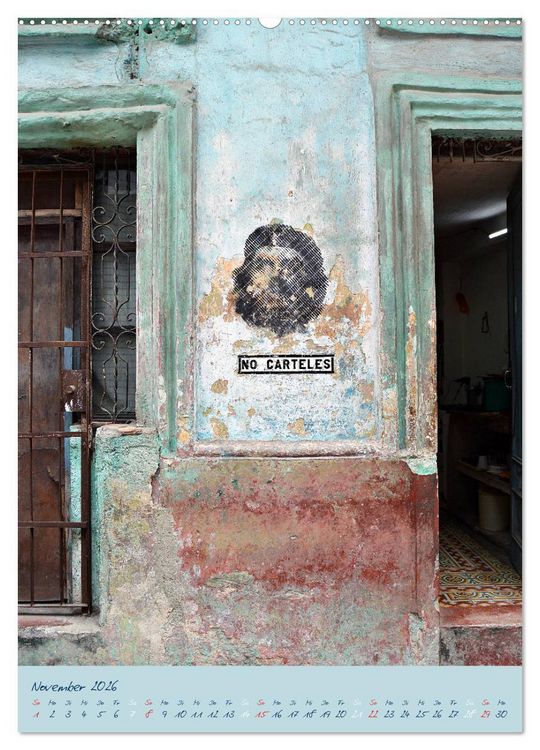 Produktbild: CUBAN GRAFITTI (Wandkalender 2026 DIN A2 hoch), CALVENDO Monatskalender