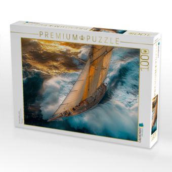 Produktbild: CALVENDO Puzzle Sich dem Wetter stellen | 1000 Teile Lege-Gr&ouml;&szlig;e 64x48cm Foto-Puzzle f&uuml;r gl&uuml;ckliche Stunden
