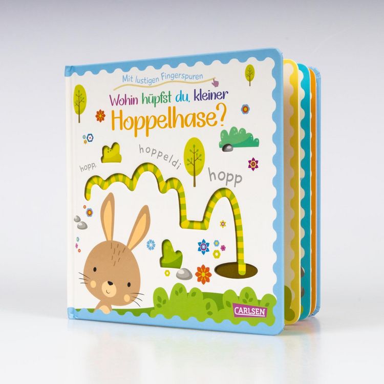 Produktbild: Wohin h&uuml;pfst du, kleiner Hoppelhase?