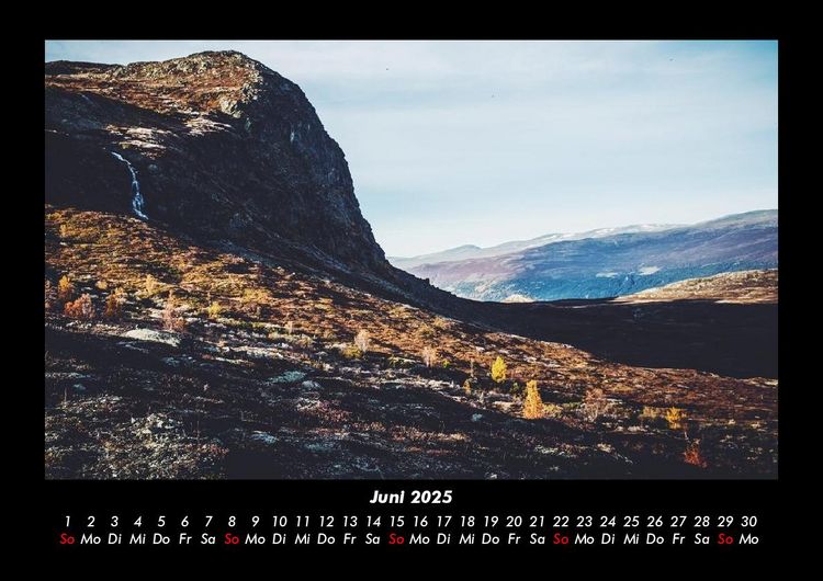 Produktbild: Berge 2025 Fotokalender DIN A3