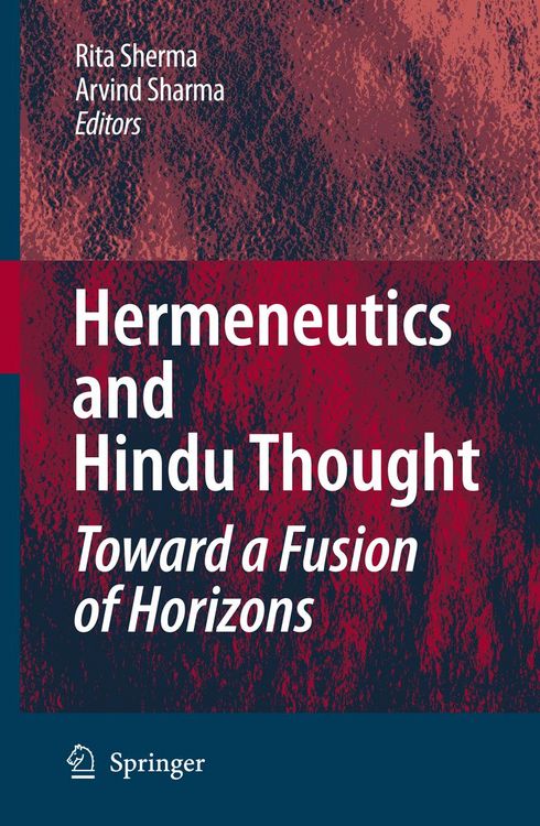 Produktbild: Hermeneutics and Hindu Thought: Toward a Fusion of Horizons