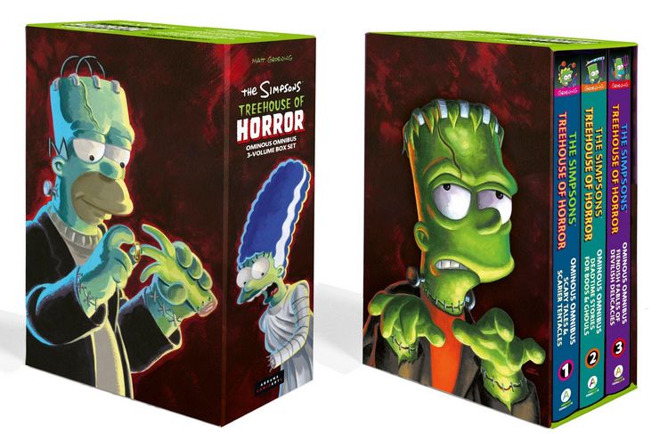 Produktbild: The Simpsons Treehouse of Horror Ominous Omnibus 3-Volume Box Set