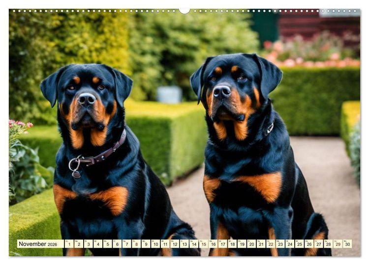 Produktbild: Molosser - Gigantischer Kuschelfaktor (Wandkalender 2026 DIN A2 quer), CALVENDO Monatskalender