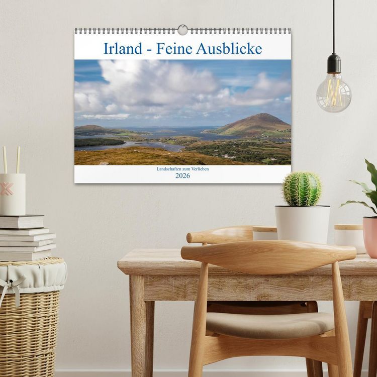 Produktbild: Irland - Feine Ausblicke (Wandkalender 2026 DIN A3 quer), CALVENDO Monatskalender