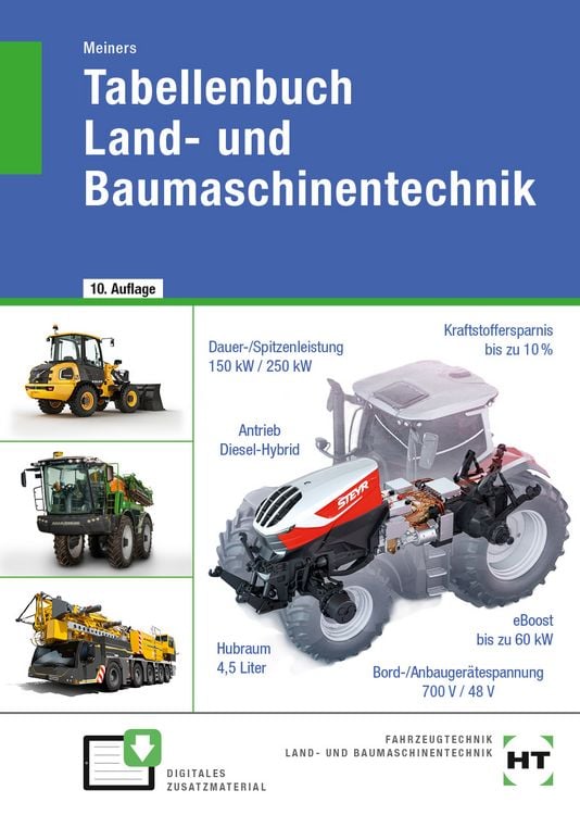 Produktbild: Tabellenbuch Land- und Baumaschinentechnik