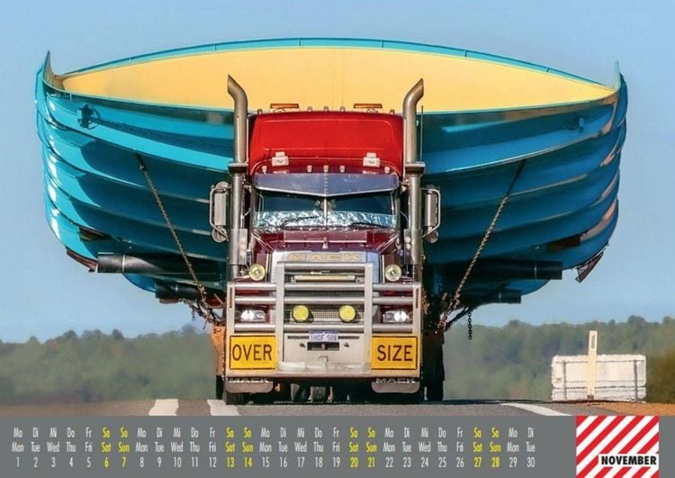 Produktbild: Schwertransporter Kalender 2027