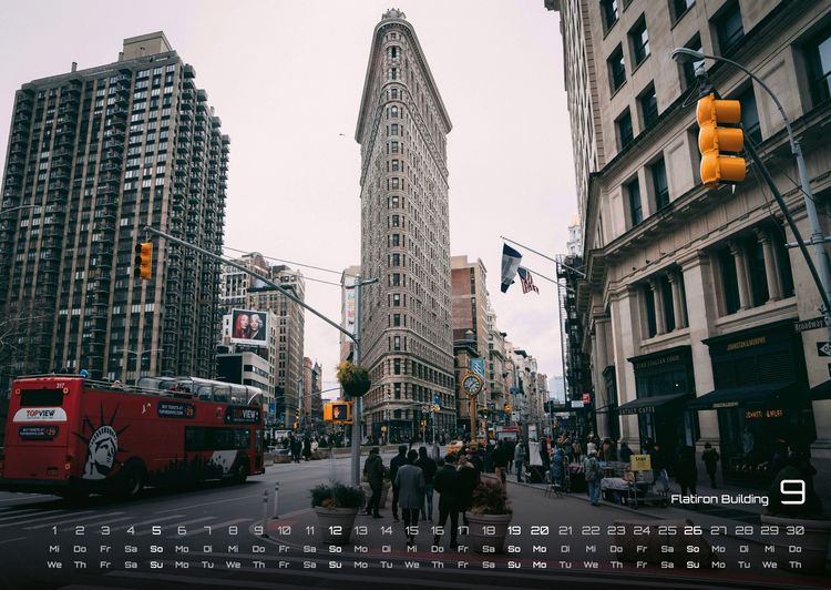 Produktbild: New York - die Stadt, die niemals schl&auml;ft - 2027 - Kalender DIN A2