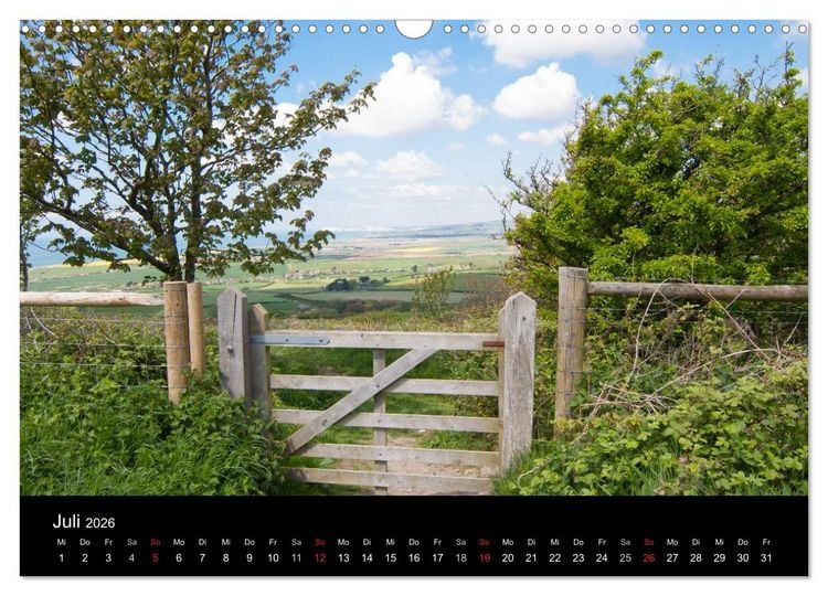 Produktbild: Unterwegs auf der Isle of Wight (Wandkalender 2026 DIN A3 quer), CALVENDO Monatskalender