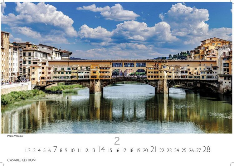 Produktbild: Florenz Kalender 2027 &ndash; Wandkalender | Fotokalender Italien 35x50cm Toskana Flair f&uuml;r Ihr Zuhause | Hochwertiger . mit 12 atemberaubenden Motiven