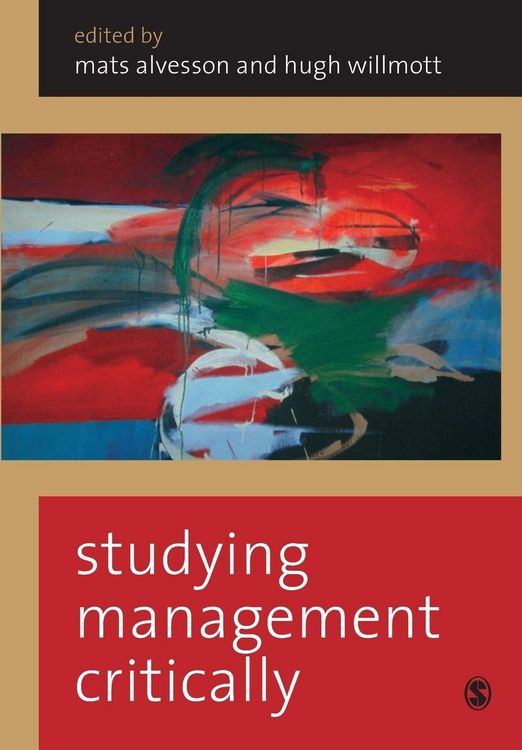 Produktbild: Studying Management Critically