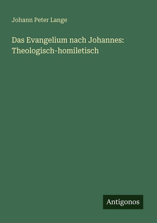 Produktbild: Das Evangelium nach Johannes: Theologisch-homiletisch