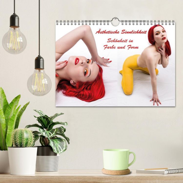 Produktbild: &Auml;sthetische Sinnlichkeit (Wandkalender 2026 DIN A4 quer), CALVENDO Monatskalender
