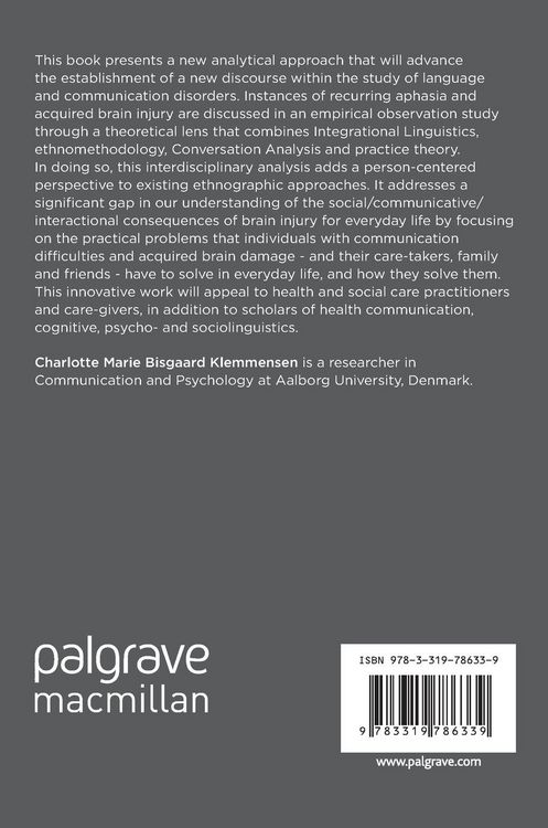 Produktbild: Integrating the Participants&rsquo; Perspective in the Study of Language and Communication Disorders