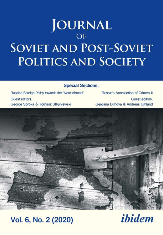 Produktbild: Journal of Soviet and Post-Soviet Politics and Society
