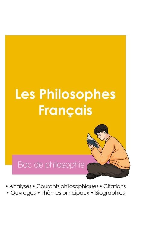 Produktbild: R&eacute;ussir son Bac de philosophie 2026 : Analyse des philosophes Fran&ccedil;ais