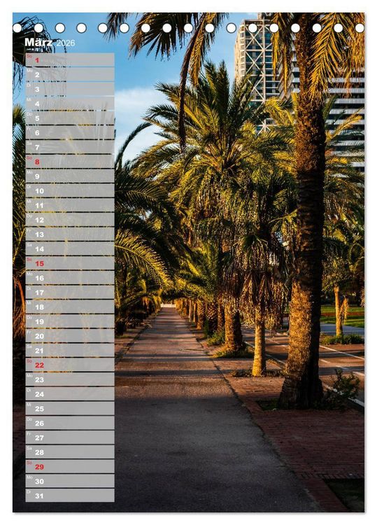 Produktbild: Barcelona - Eine St&auml;dtereise (Tischkalender 2026 DIN A5 hoch), CALVENDO Monatskalender