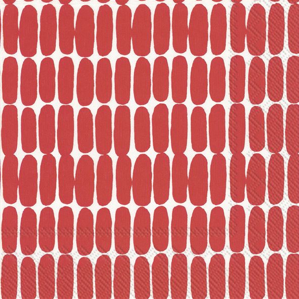 Produktbild: Serviette "Marimekko-Alku", 33x33 cm, rot