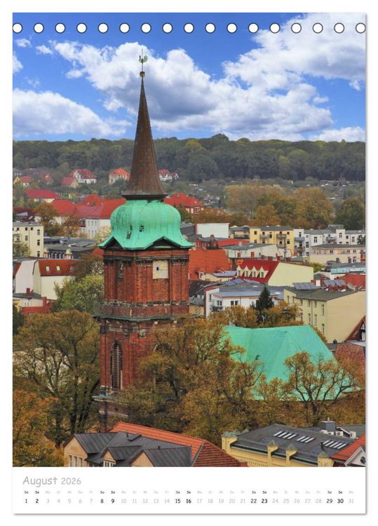Produktbild: Ein Tag durch Schwerin (Tischkalender 2026 DIN A5 hoch), CALVENDO Monatskalender