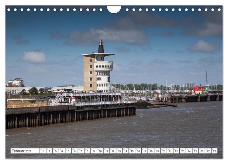 Produktbild: Das Alte Land und die Elbe. Auf dem Weg zur Flussm&uuml;ndung (Wandkalender 2027 DIN A4 quer), CALVENDO Monatskalender