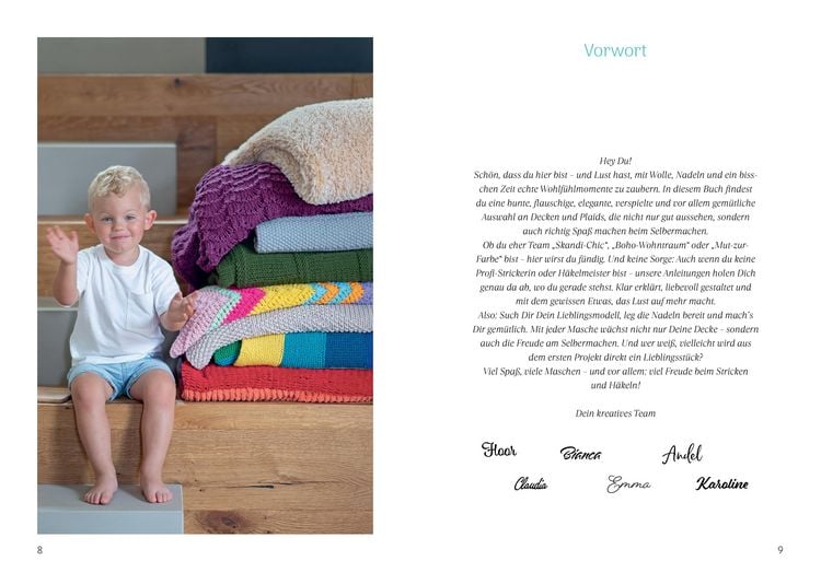 Produktbild: Kuschelige Decken und Plaids stricken und h&auml;keln