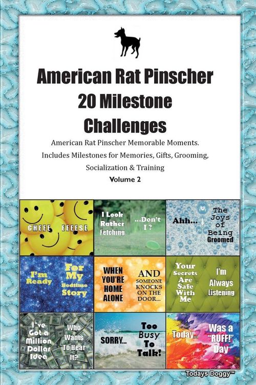 Produktbild: American Rat Pinscher 20 Milestone Challenges American Rat Pinscher Memorable Moments. Includes Milestones for Memories, Gifts, Grooming, Socializatio