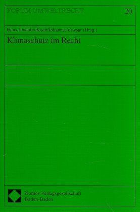 Produktbild: Klimaschutz im Recht