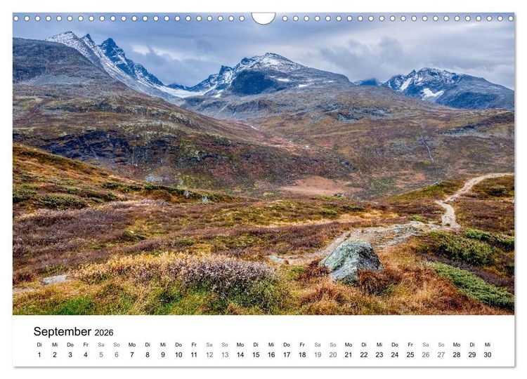 Produktbild: NORWEGEN - EINE ATEMBERAUBENDE SCH&Ouml;NHEIT (Wandkalender 2026 DIN A3 quer), CALVENDO Monatskalender