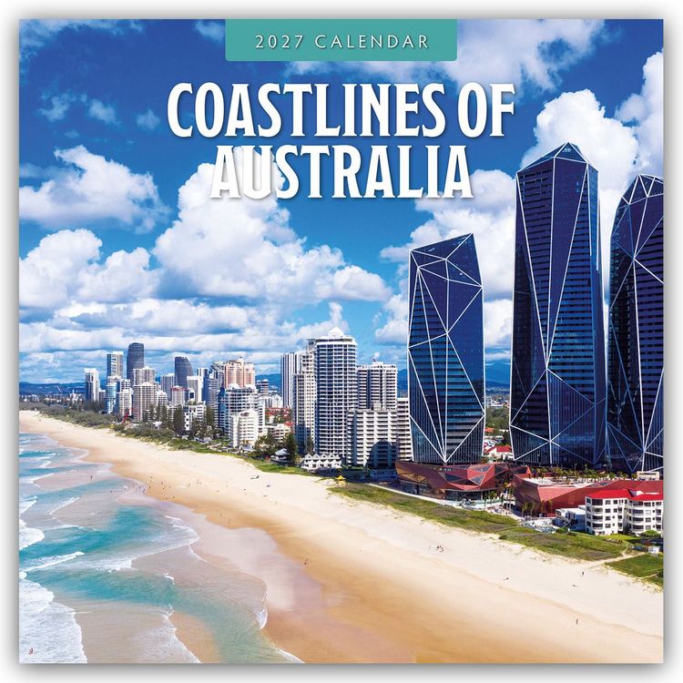 Produktbild: Coastlines of Australia &ndash; Australische K&uuml;ste 2027 &ndash; 16-Monatskalender