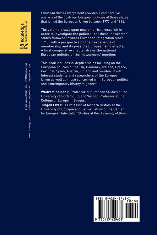 Produktbild: European Union Enlargement