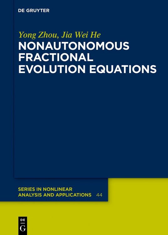 Produktbild: Nonautonomous Fractional Evolution Equations