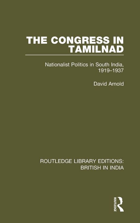 Produktbild: The Congress in Tamilnad