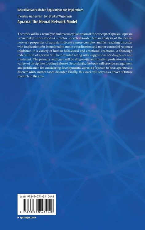 Produktbild: Apraxia: The Neural Network Model