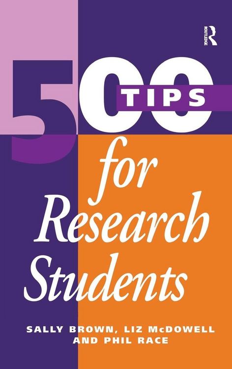 Produktbild: 500 Tips for Research Students