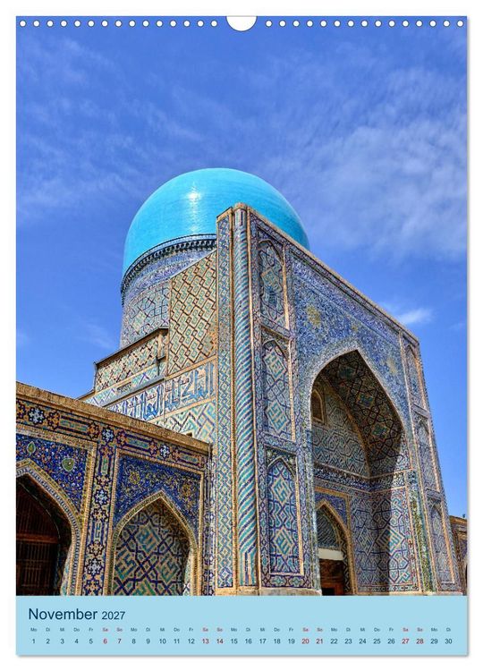 Produktbild: Usbekistan - Historische Architektur (Wandkalender 2027 DIN A3 hoch), CALVENDO Monatskalender