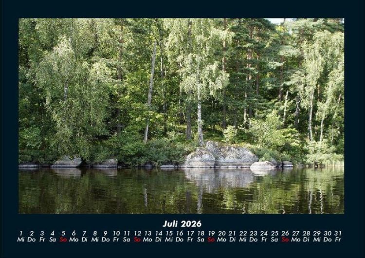 Produktbild: Landschaftskalender 2026 Fotokalender DIN A4