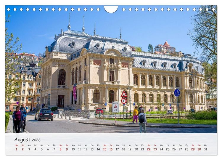 Produktbild: Karlsbad / Karlovy Vary - Kleinod im Westb&ouml;hmischen B&auml;derdreieck (Wandkalender 2026 DIN A4 quer), CALVENDO Monatskalender